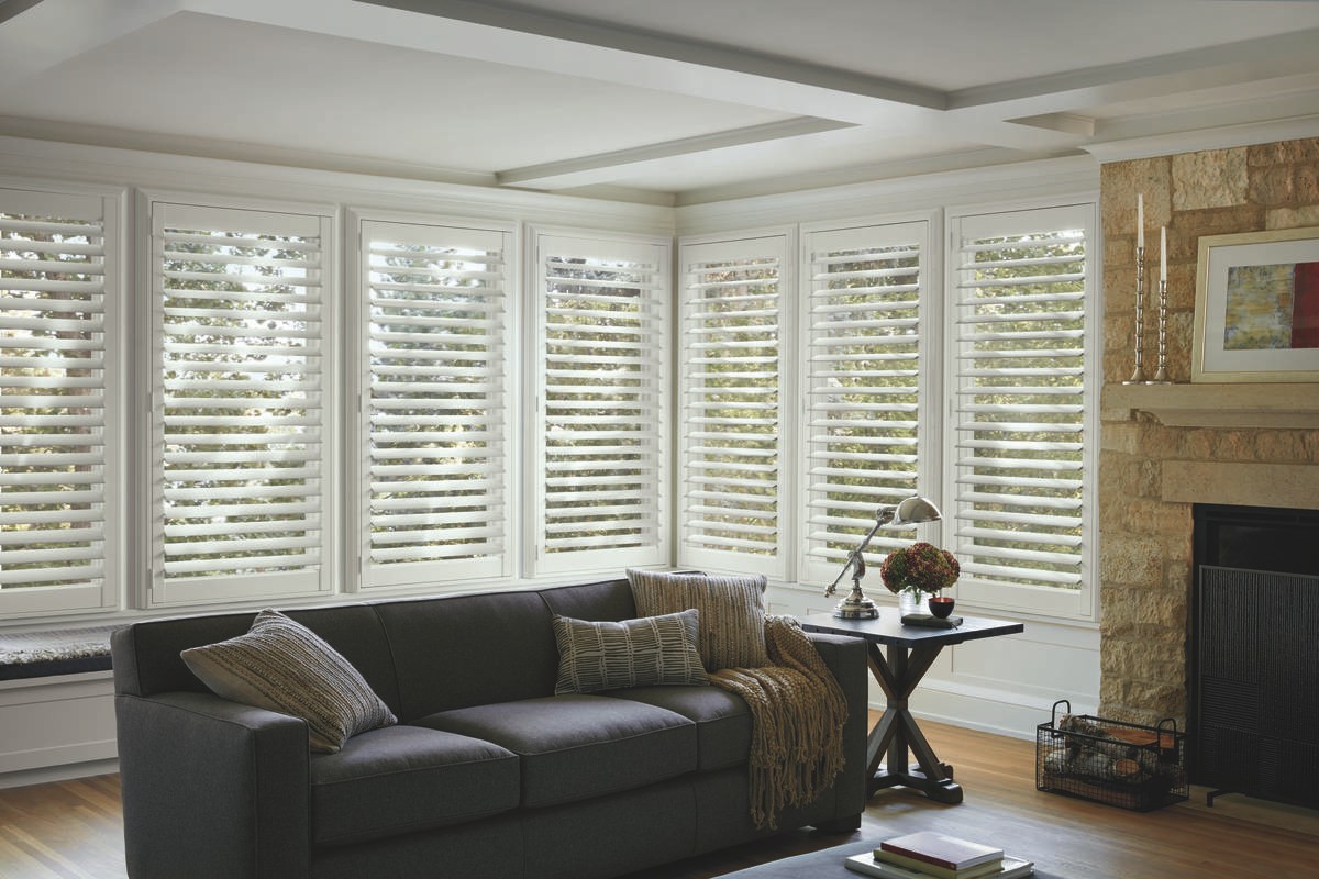 Upgrade your home with hardwood shutters, plantation shutters, motorized shutters near Springfield, Illinois (IL)