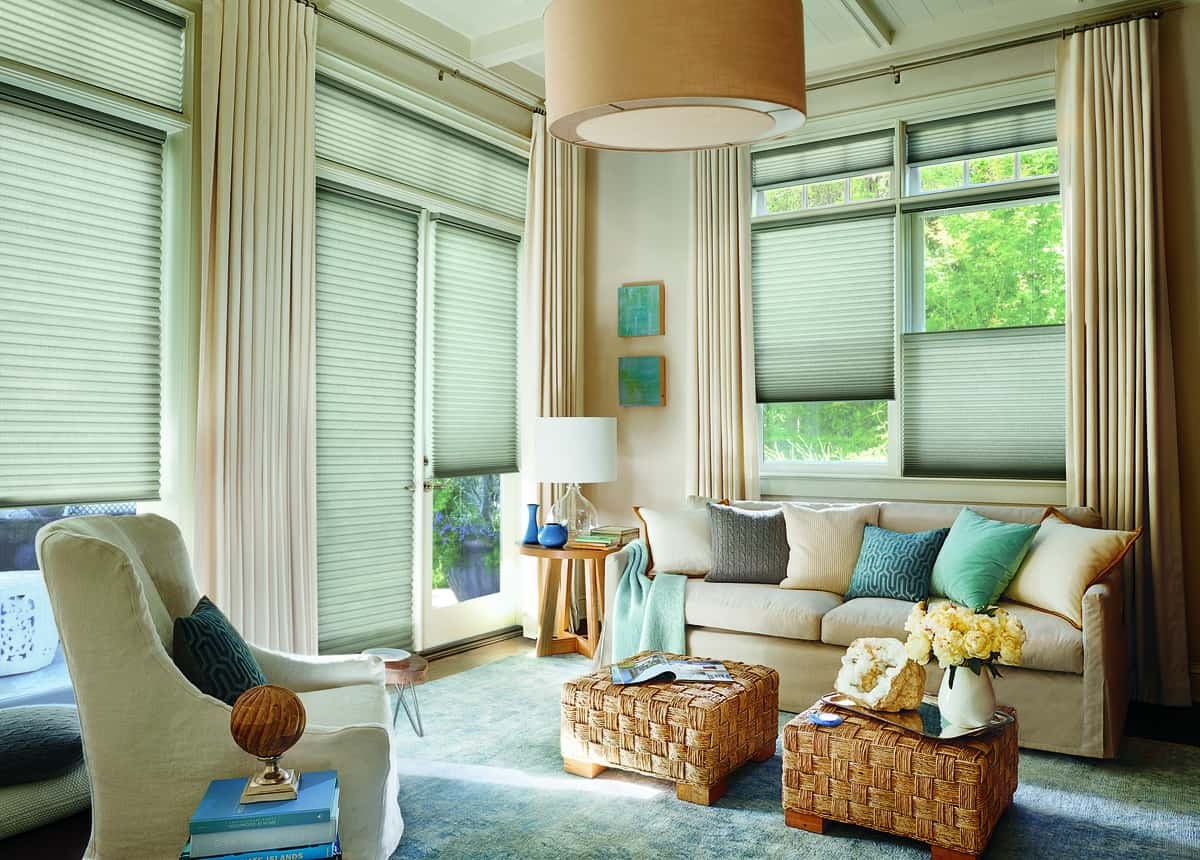 Alustra® DuetteⓇ Honeycomb Shades near Springfield, Illinois (IL) and other Hunter Douglas window treatments