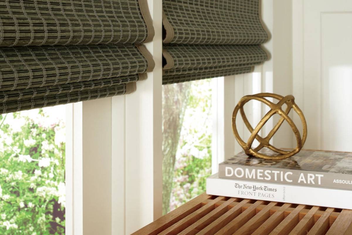 Hunter DouglasProvenance® Woven Wood Shades, Wood blinds, bamboo blinds, natural shades near Springfield, Illinois (IL)